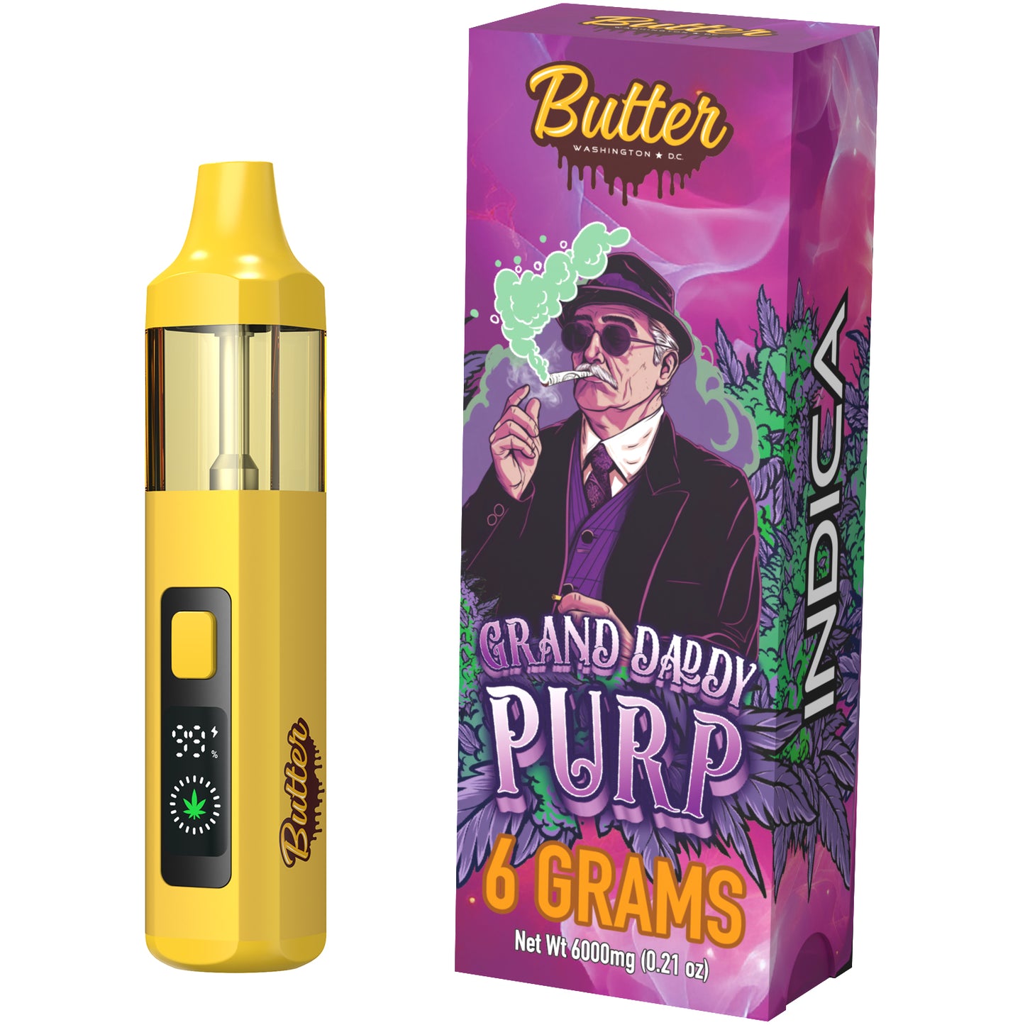 6mL Disposable - Grand Daddy Purp [GDP] (6G)