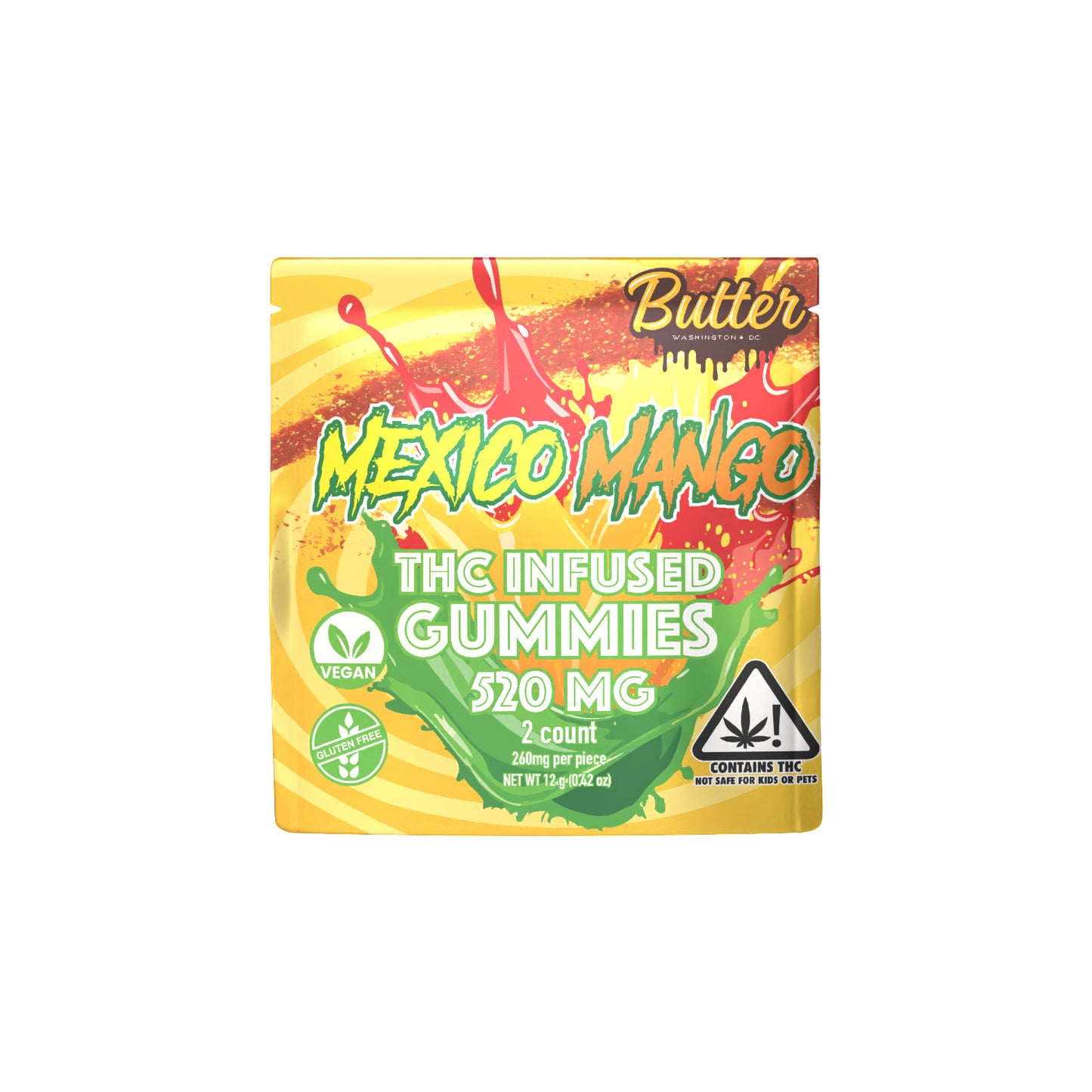 THC-Infused Gummies (520mg)